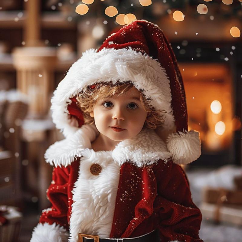 Rappel urgent : déguisement Père Noël enfant garçon 130 cm MALO CASH - problème de sécurité détecté