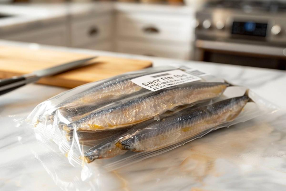 Rappel urgent : filet de sardine sous vide - Problème de qualité détecté, vérifiez vos achats