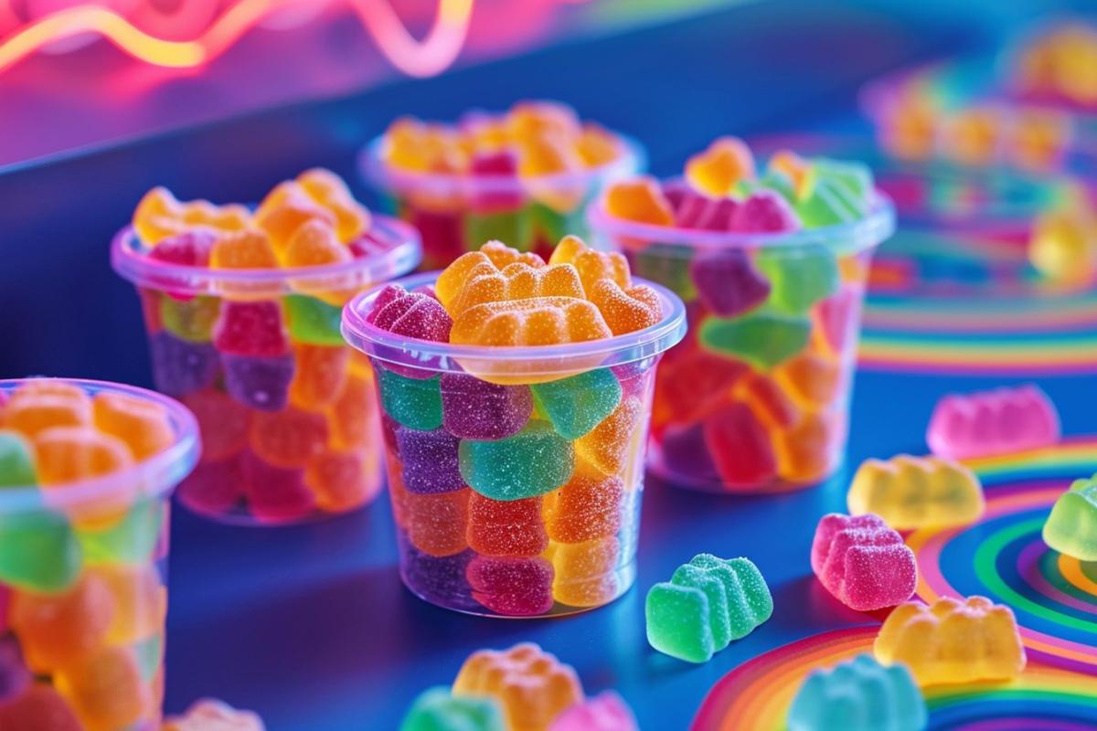 Rappel urgent : gummies Rainbow fruits et Tropical punch X4 Trippy Treats 15mg - Consommateurs avertis