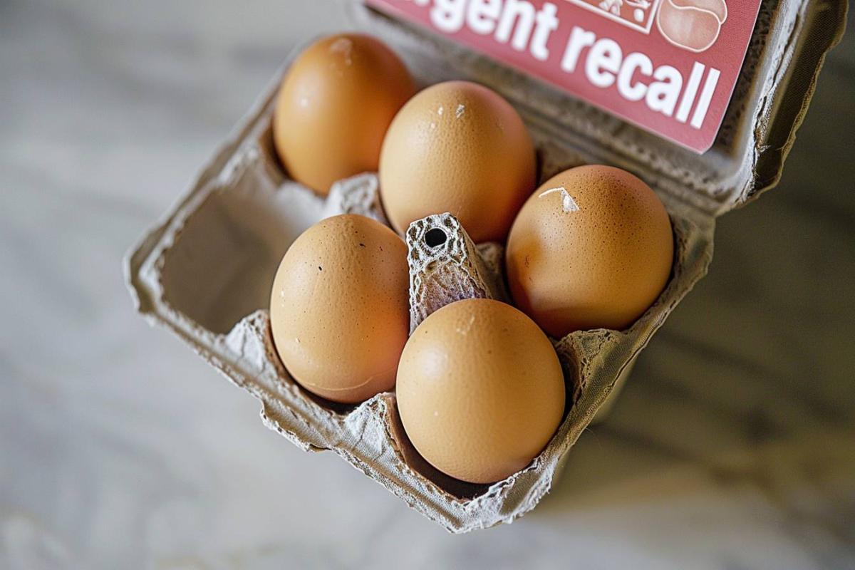 Rappel urgent : œufs plein air moyen/gros sans marque retirés de la vente pour risque sanitaire