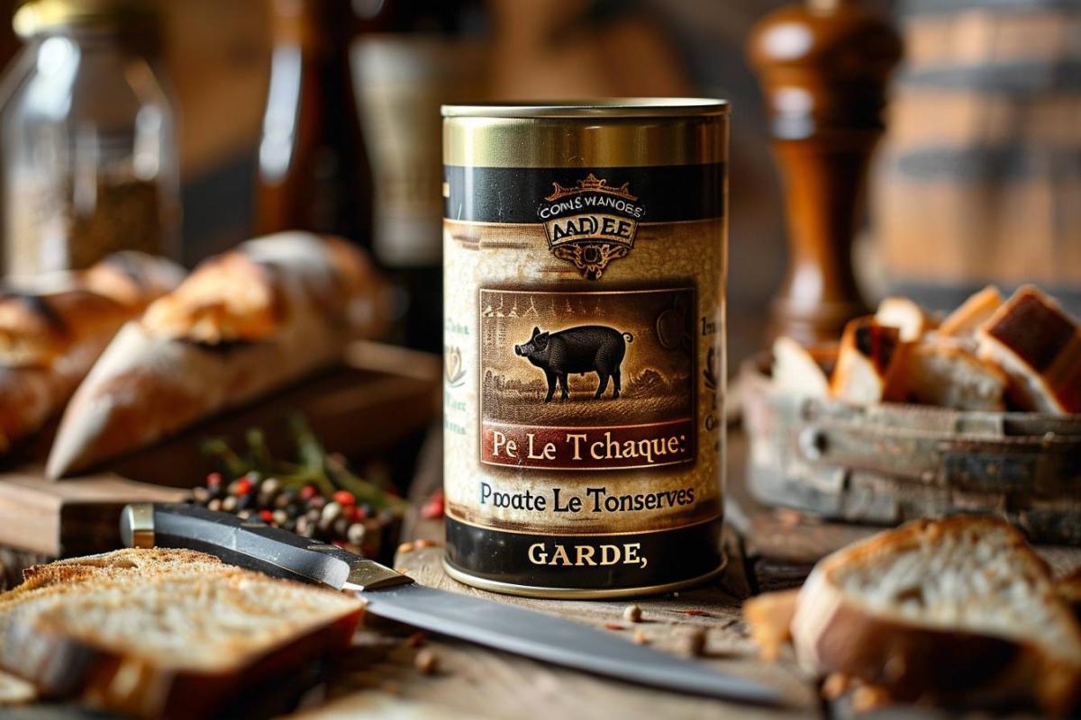 Rappel urgent : Pâté Le Tchanqué au porc noir de Bigorre 130g des Conserves GARDE - Risque sanitaire