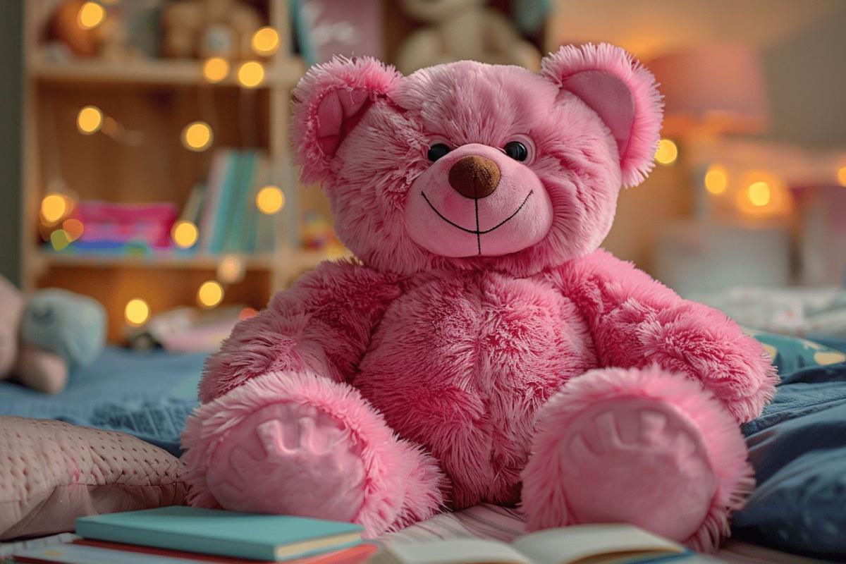 Rappel urgent : Peluche ours Cuddly Toy 100cm - Risques potentiels pour les enfants