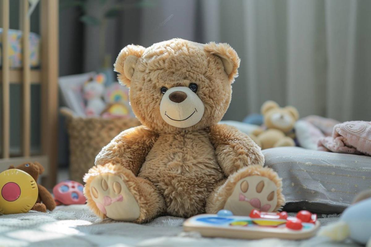 Rappel urgent : Peluche ours Musti de Mustela retirée du marché pour défaut de sécurité