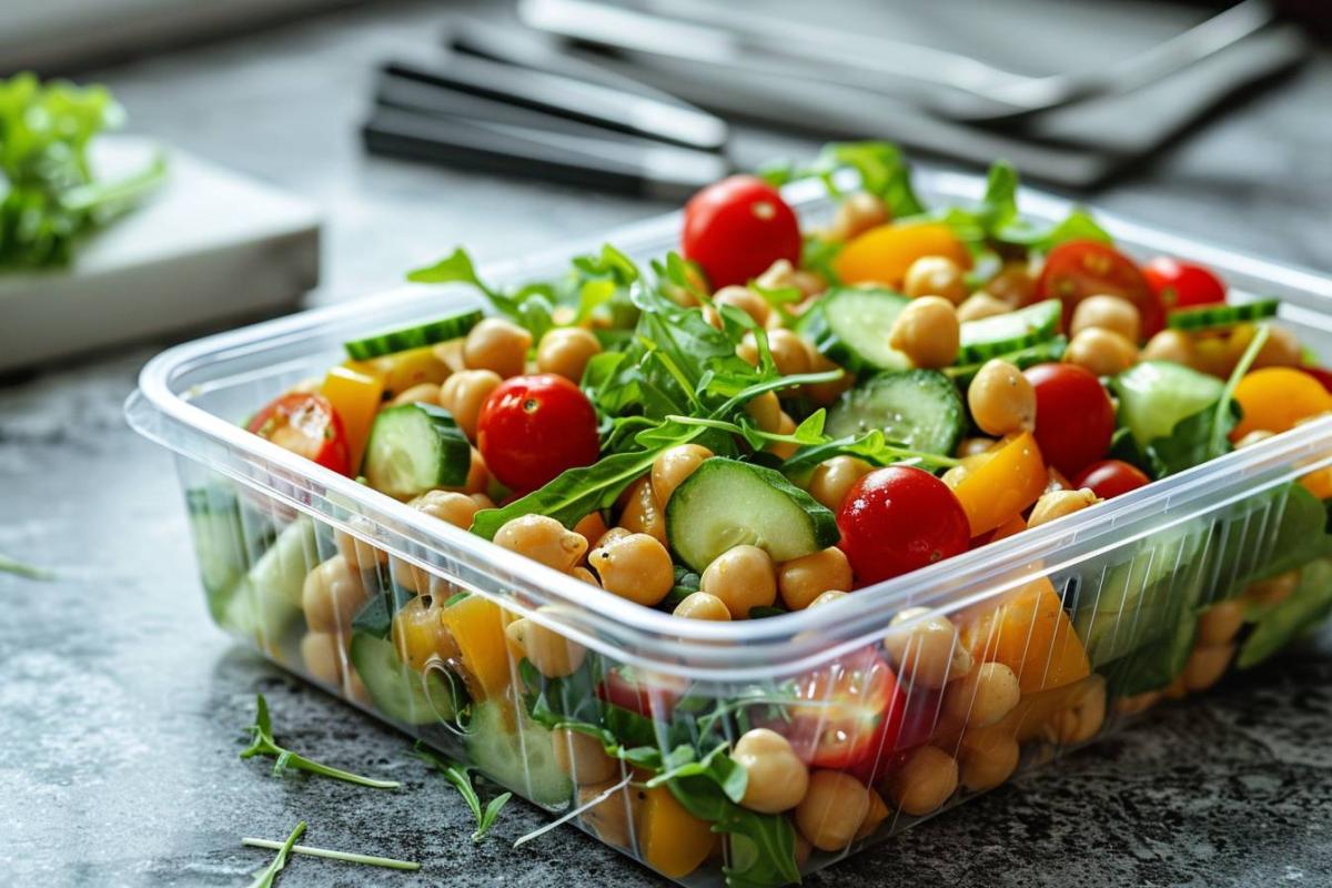 Rappel urgent : Salade de pois chiche et légumes 250g Instant Traiteur - Risque sanitaire détecté