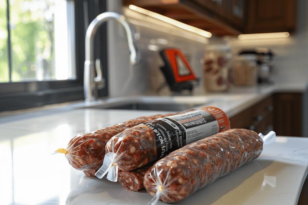 Rappel urgent : saucisson sec sans marque retiré de la vente pour risque sanitaire