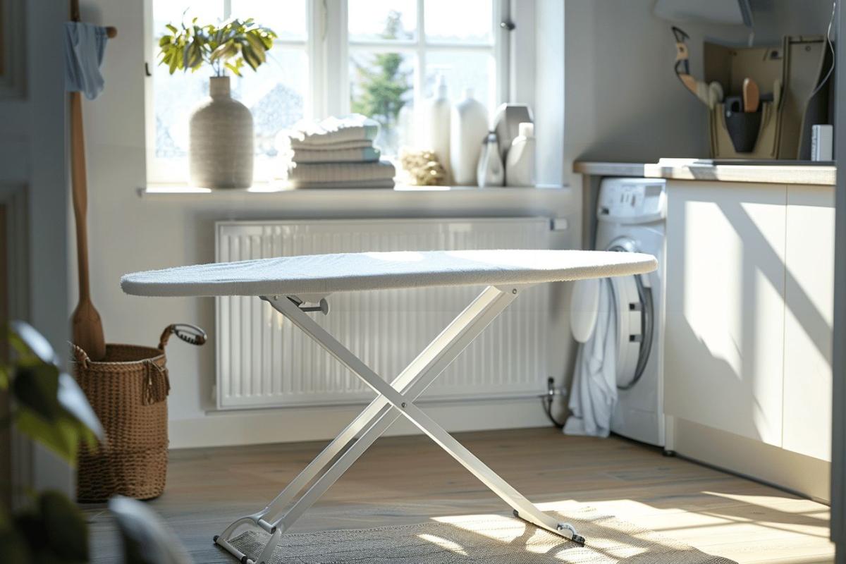 Rappel urgent : table à repasser Auchan 110x32cm - Risque identifié, consignes de sécurité importantes