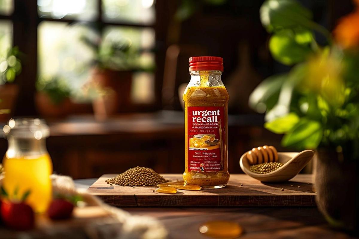 Rappel urgent : vinaigrette miel et moutarde Bioster retirée des rayons pour risque sanitaire